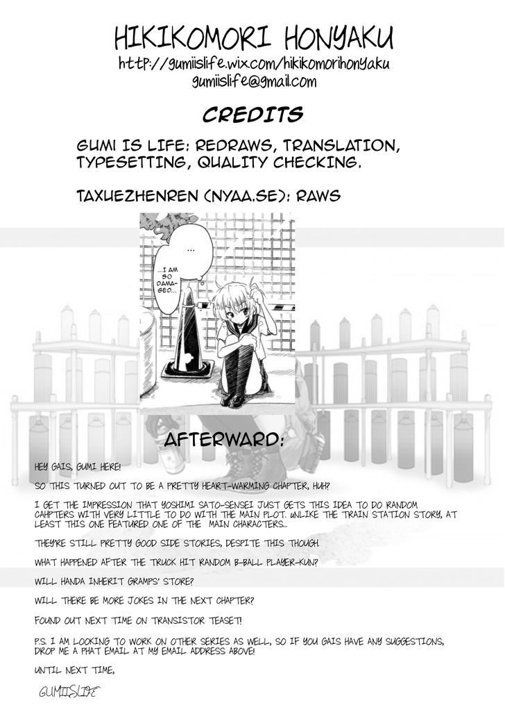 Transistor Teaset Chapter 13 page 22 - Chapter 13 : The Half-Court in Front of the Station (Part 1)