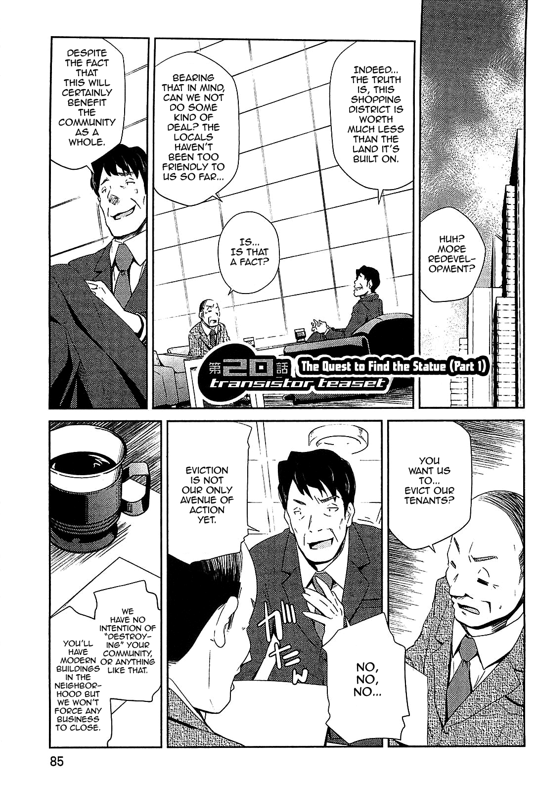 Transistor Teaset Chapter 20 page 1 - Chapter 20