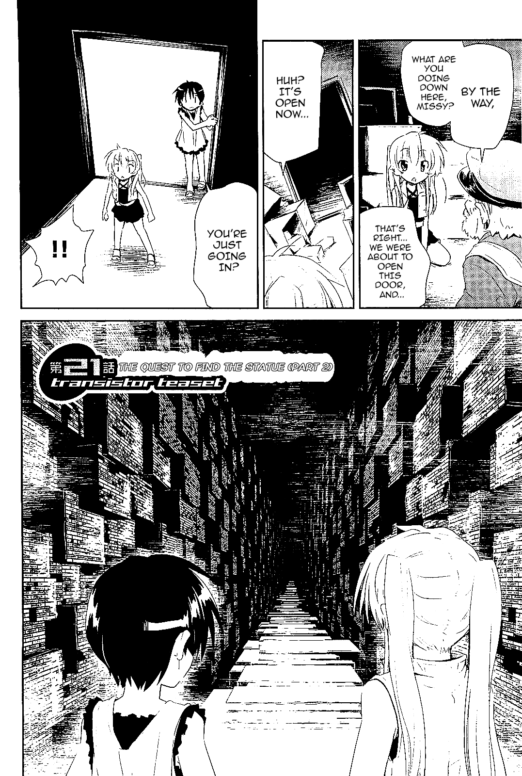 Transistor Teaset Chapter 21 page 2 - Chapter 21: The Quest to Find The Statue (Part 2)