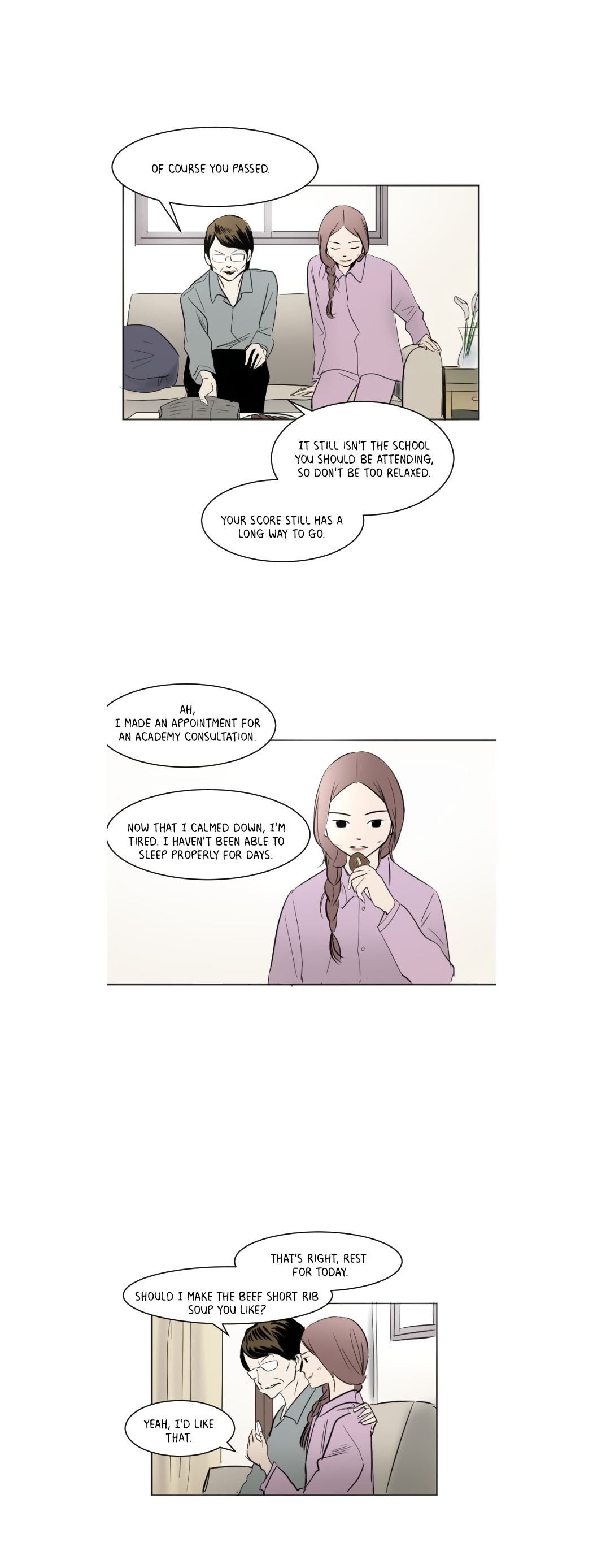 Transparent Cohabitation Chapter 44 page 18 - Chapter 44: Decisions (2)