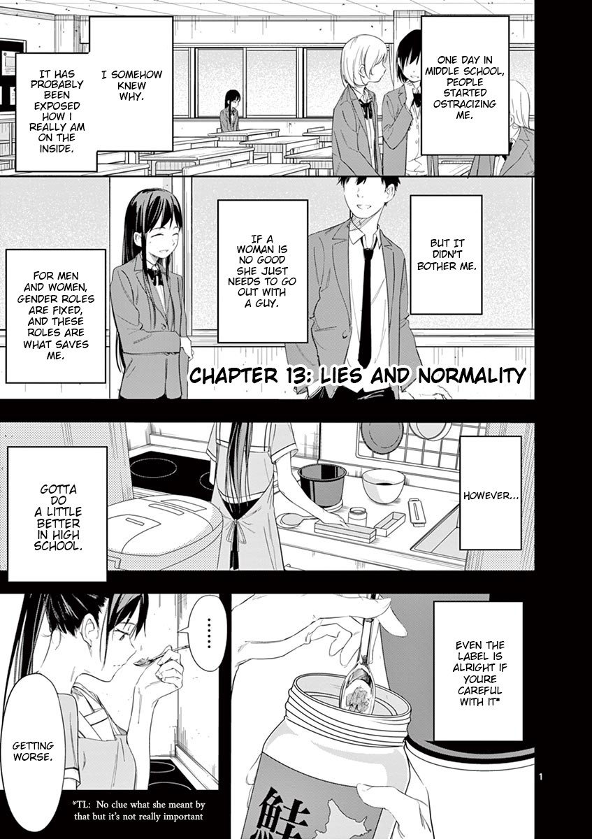 Trap Heroine Chapter 13 page 1 - Chapter 13: Lies and Normality