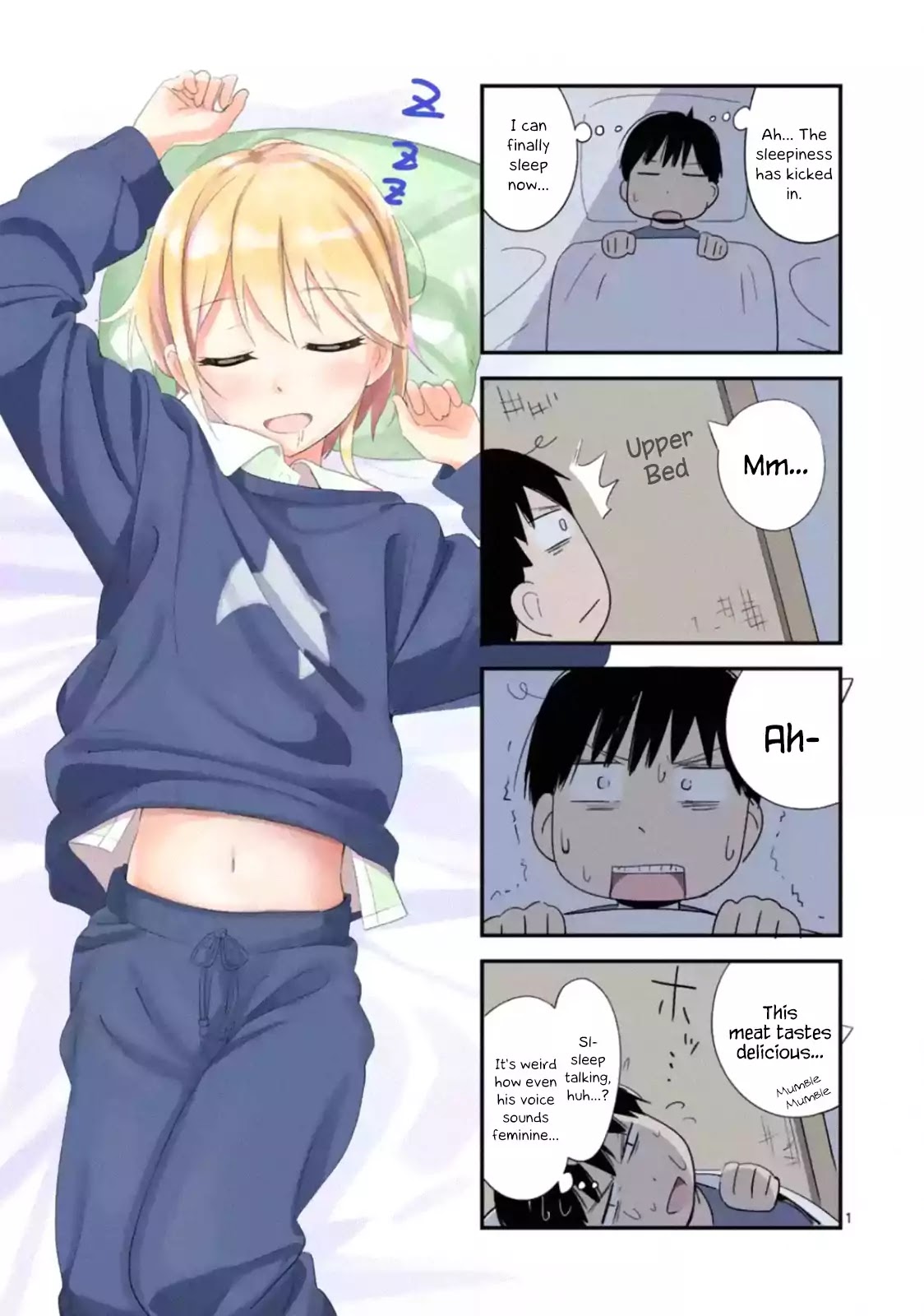 Trap Heroine Chapter 2.5 page 1 - Chapter 2.5