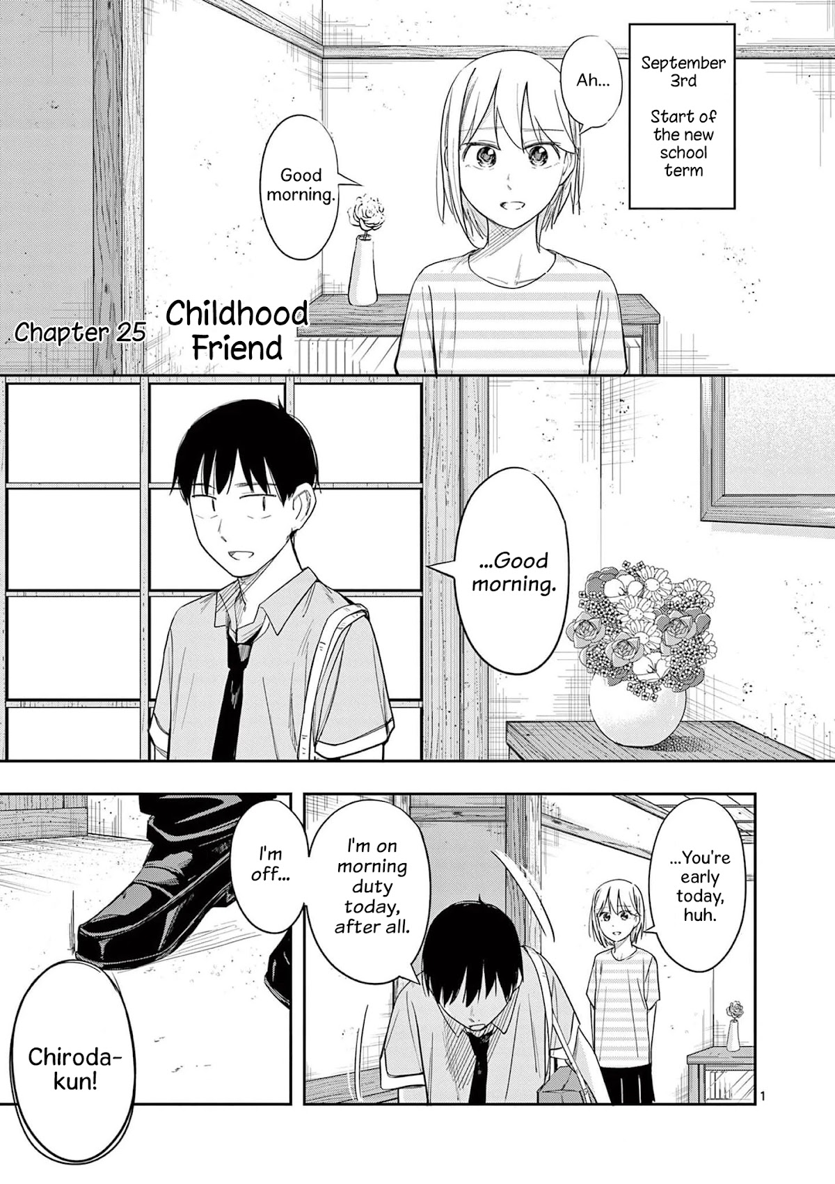 Trap Heroine Chapter 25 page 1 - Chapter 25: Childhood Friend
