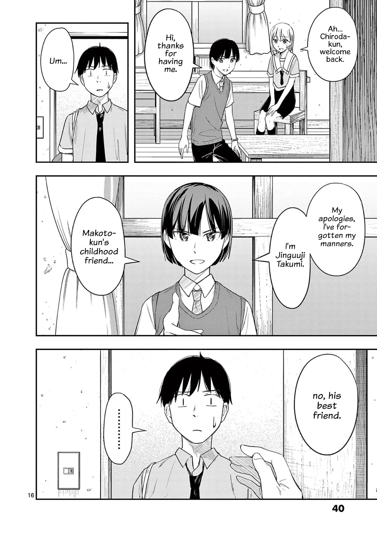 Trap Heroine Chapter 25 page 16 - Chapter 25: Childhood Friend