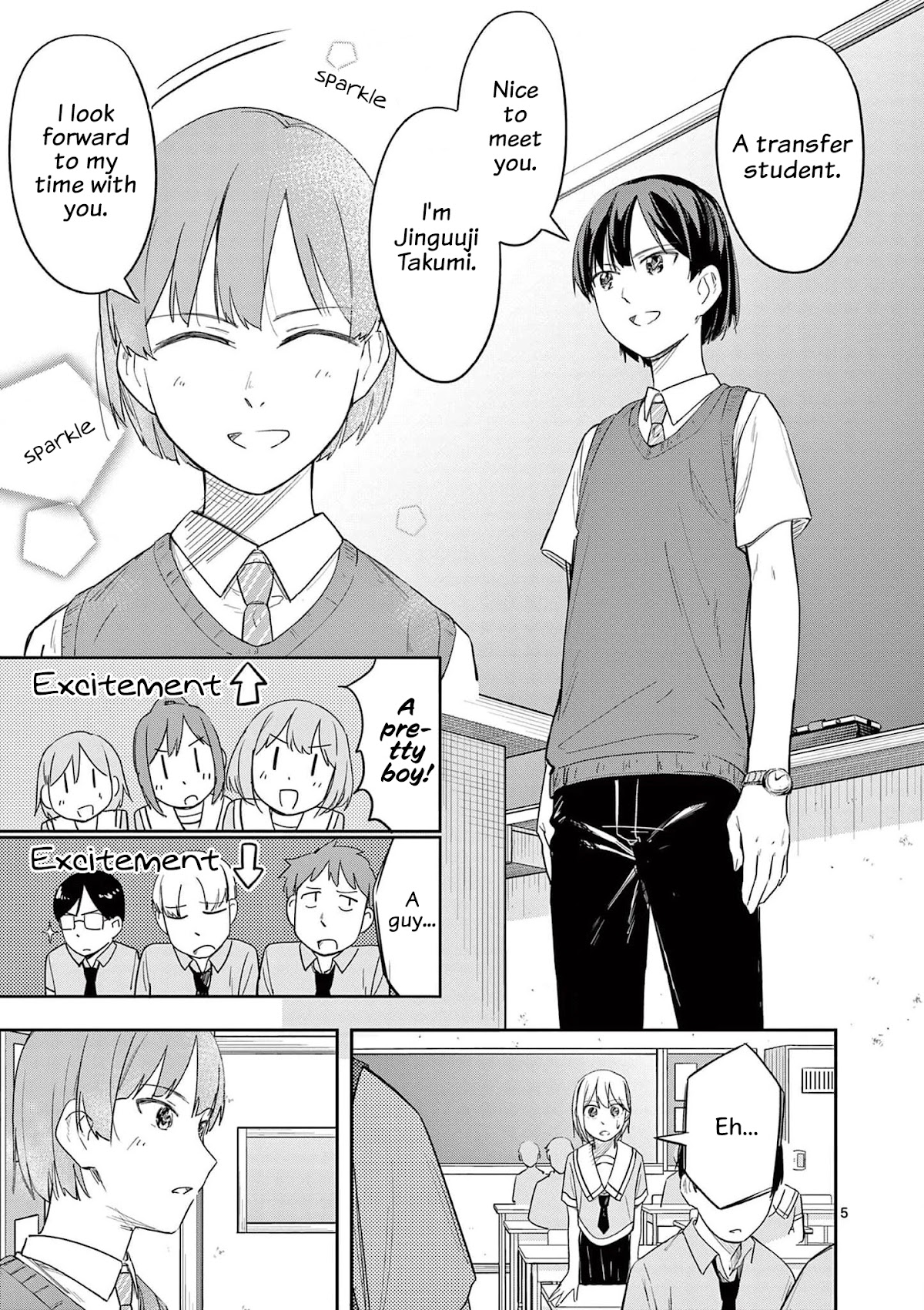 Trap Heroine Chapter 25 page 5 - Chapter 25: Childhood Friend