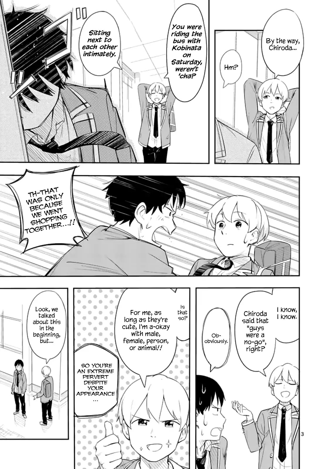 Trap Heroine Chapter 4 page 3 - Chapter 4