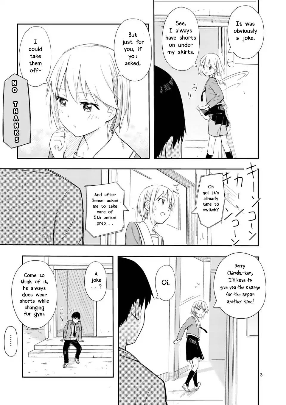 Trap Heroine Chapter 5 page 3 - Chapter 5