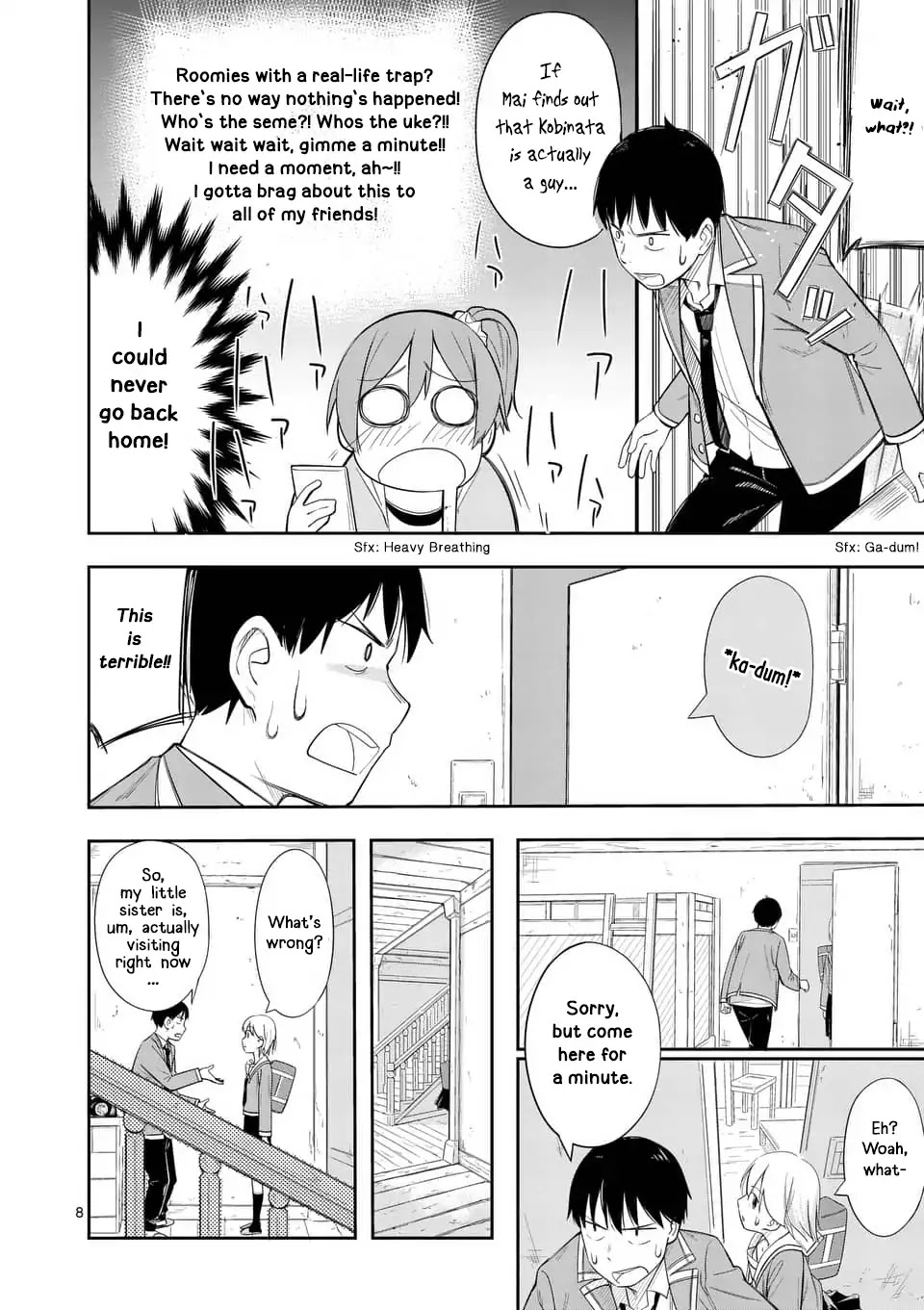 Trap Heroine Chapter 5 page 8 - Chapter 5