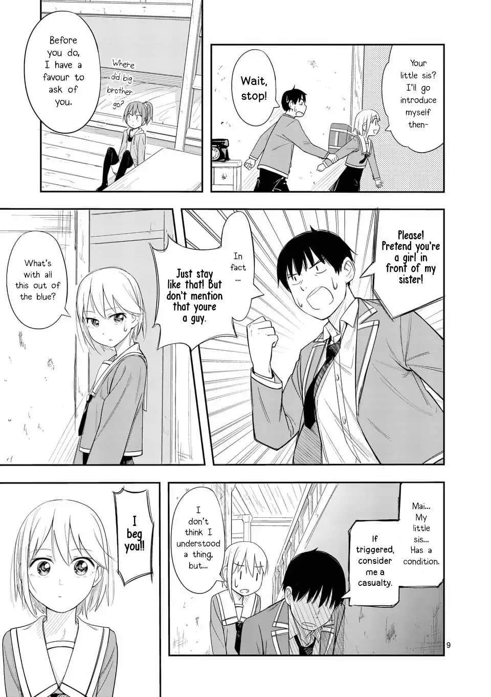 Trap Heroine Chapter 5 page 9 - Chapter 5
