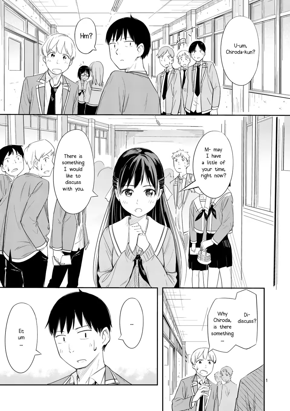 Trap Heroine Chapter 6 page 1 - Chapter 6