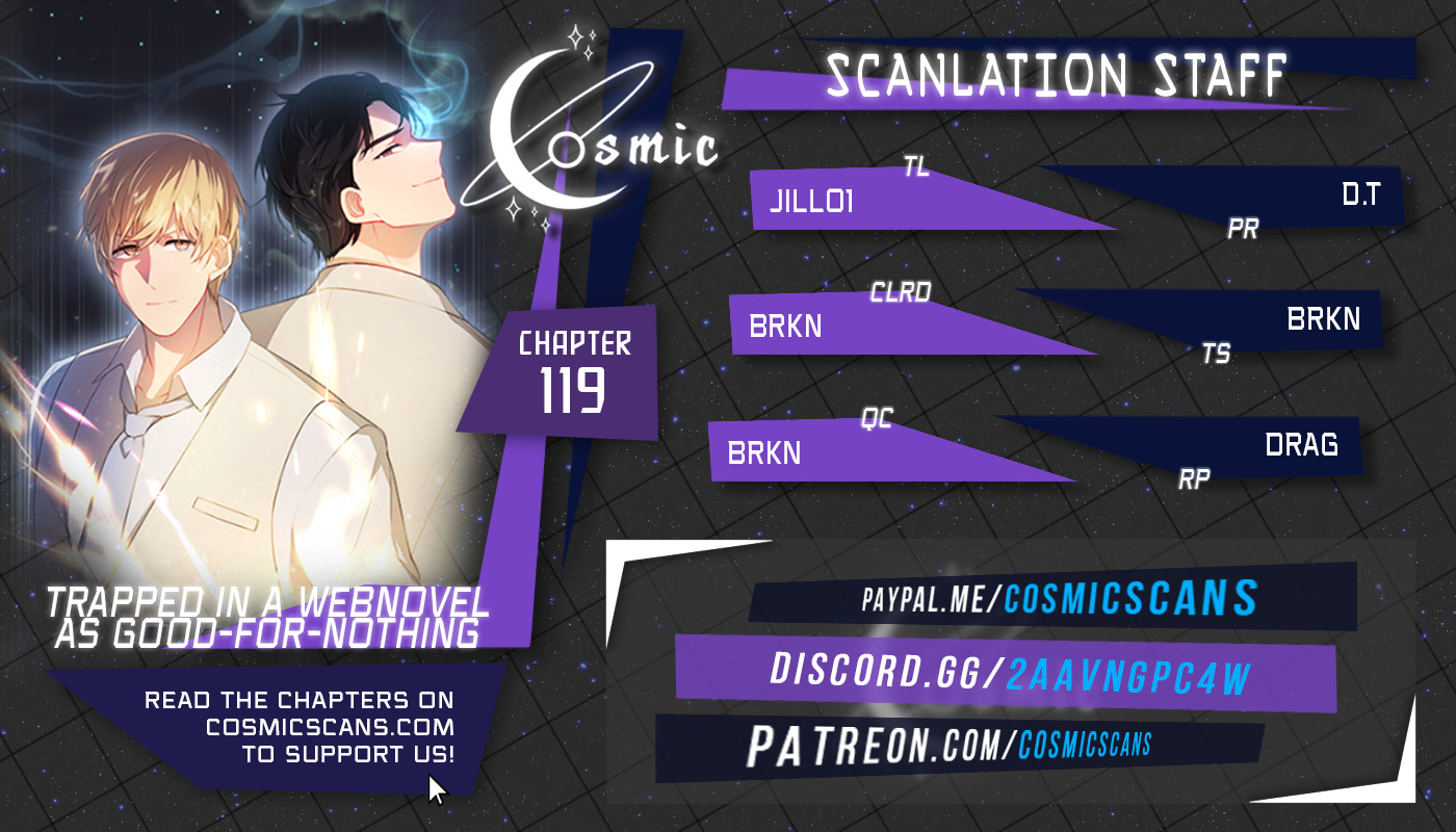 Trapped in a Webnovel as a Good-for-Nothing Chapter 119 page 1 - Chapter 119