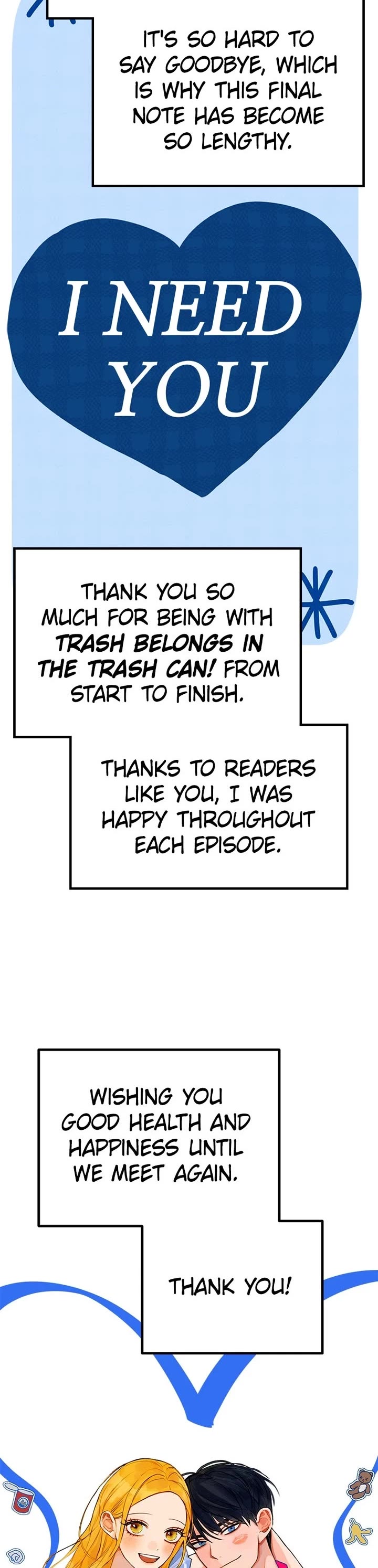 Trash Belongs in the Trash Can! Chapter 116.5 page 50 - Chapter 116.5 [END]