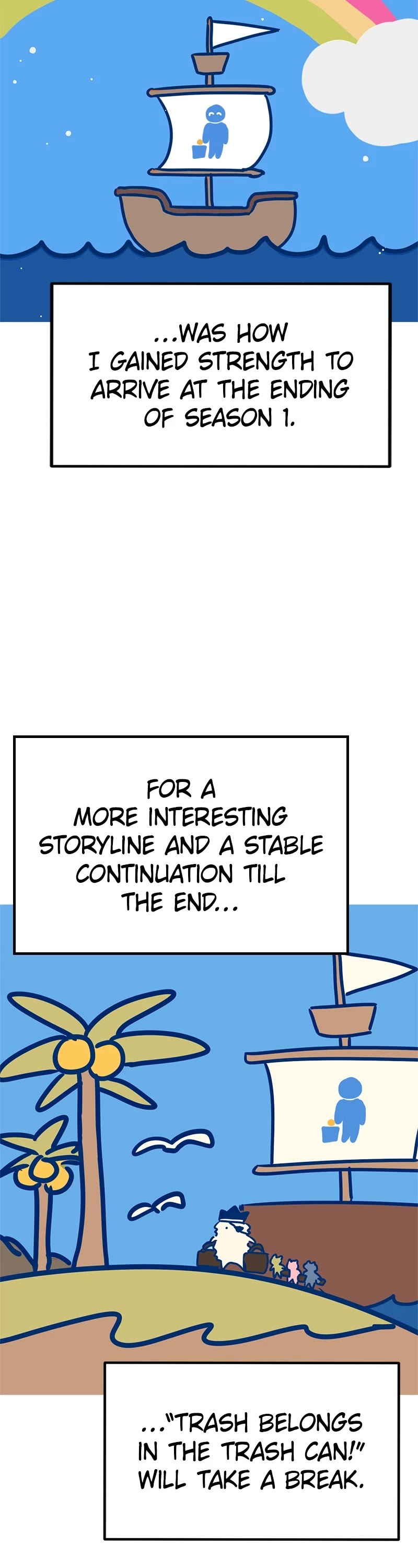 Trash Belongs in the Trash Can! Chapter 47 page 16 - Chapter 47: (S1) Afterword