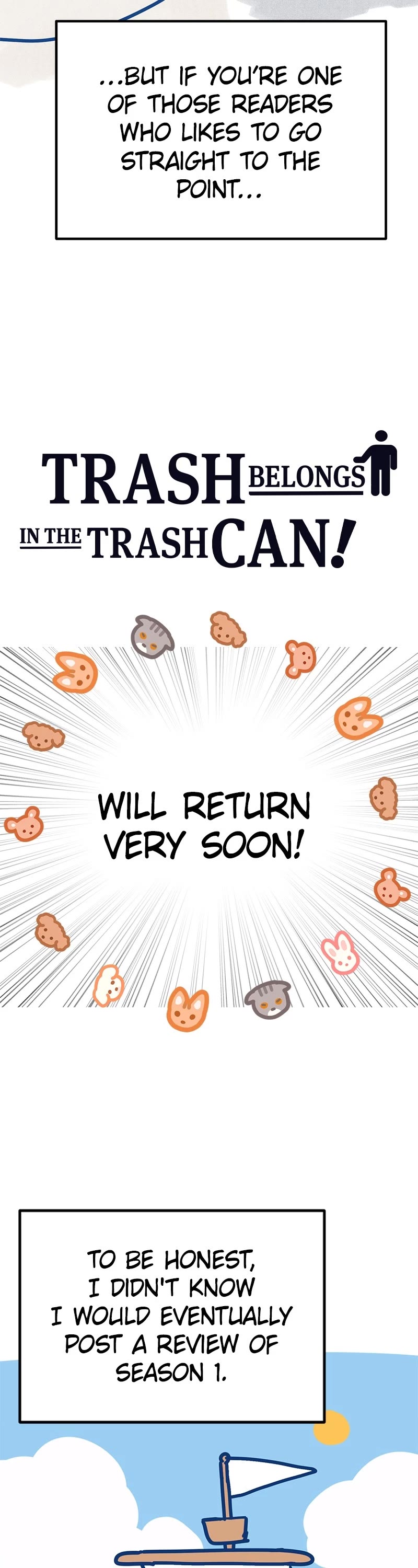 Trash Belongs in the Trash Can! Chapter 47 page 2 - Chapter 47: (S1) Afterword