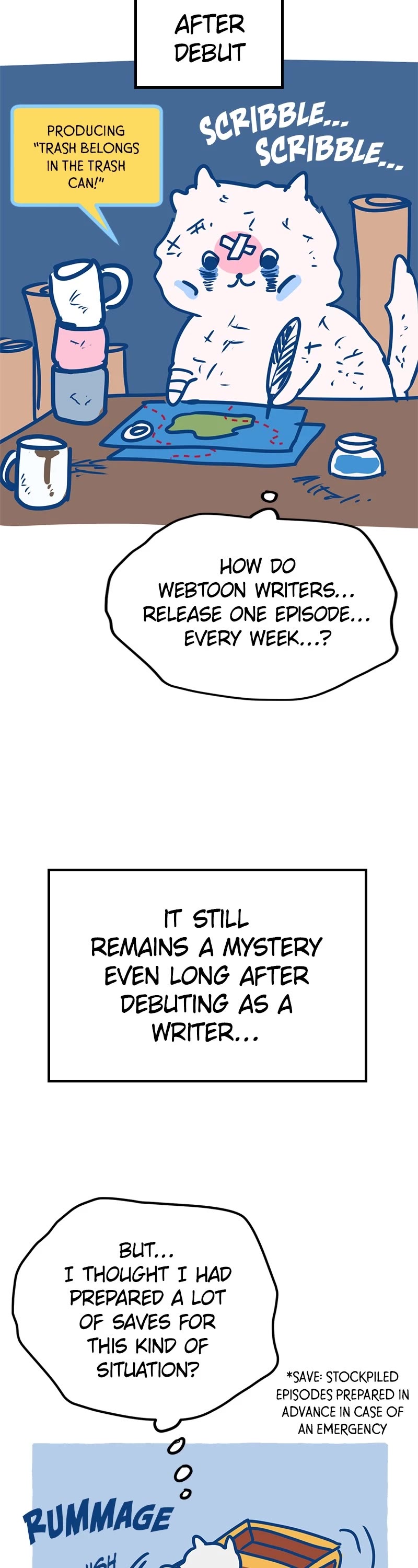 Trash Belongs in the Trash Can! Chapter 47 page 6 - Chapter 47: (S1) Afterword
