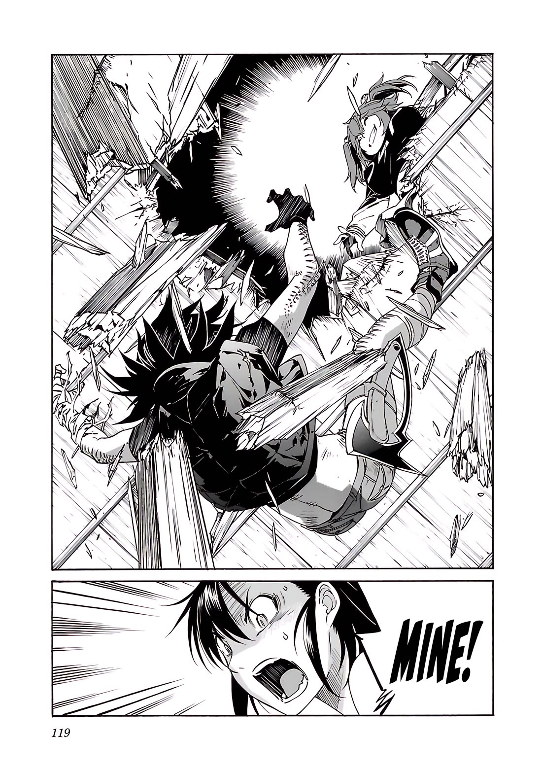 Trash. Chapter 76 page 22 - Chapter 76: Exploder & Halberd (4)