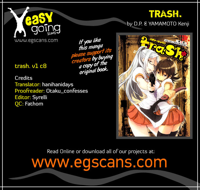Trash. Chapter 8 page 1 - Chapter 8: Naked Cat (Part 2)