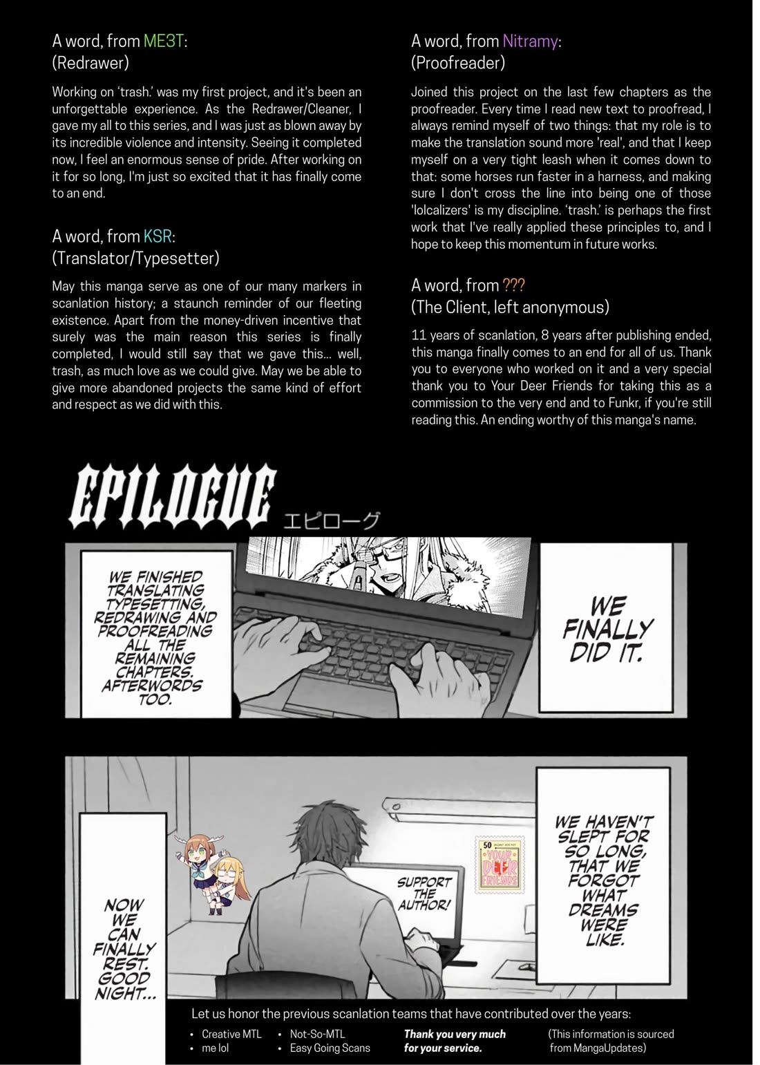 Trash. Chapter 87 page 35 - Chapter 87: Trash [END]