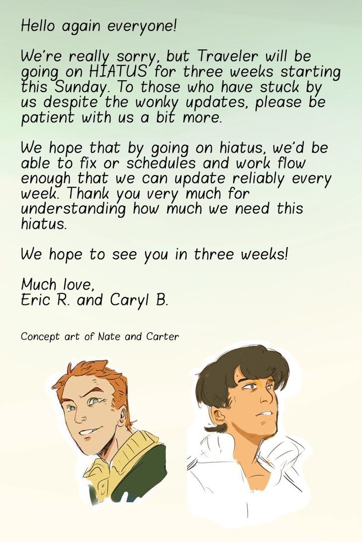 Traveler Chapter 12 page 1 - Chapter 12