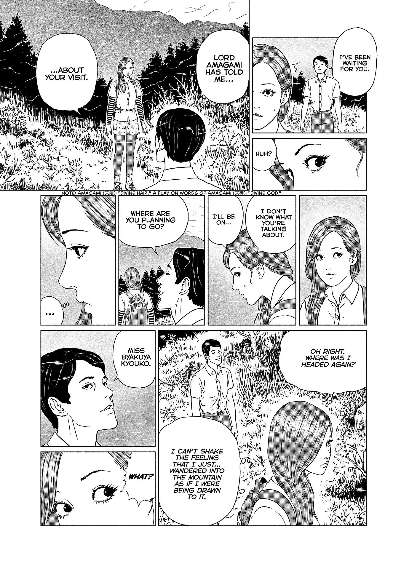 Travelogue of the Succubus Chapter 1 page 6 - Chapter 1: Angel Hair