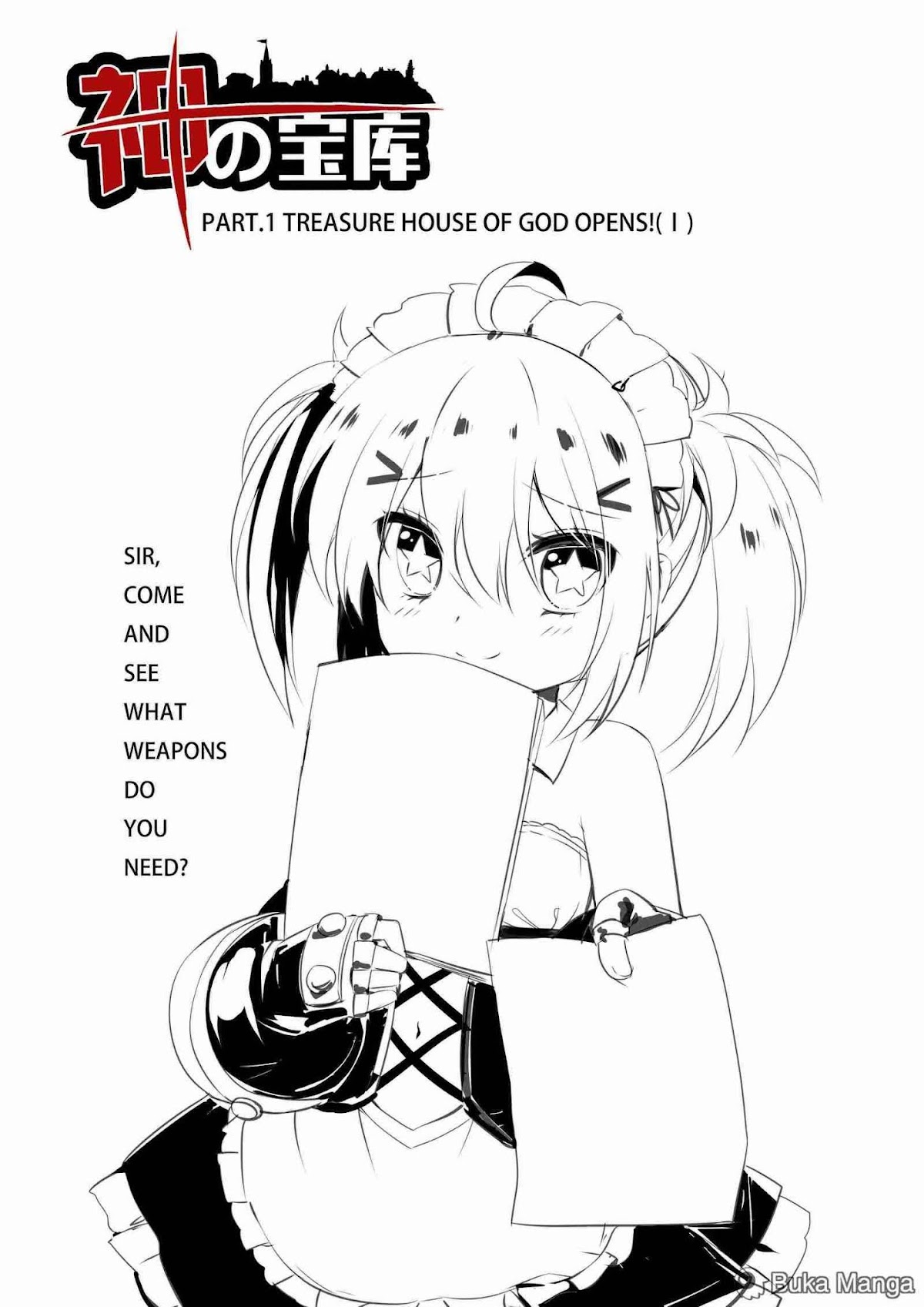 Treasure House Of God Chapter 1 page 1 - Chapter 1: Treasure House of God Opens! (I)
