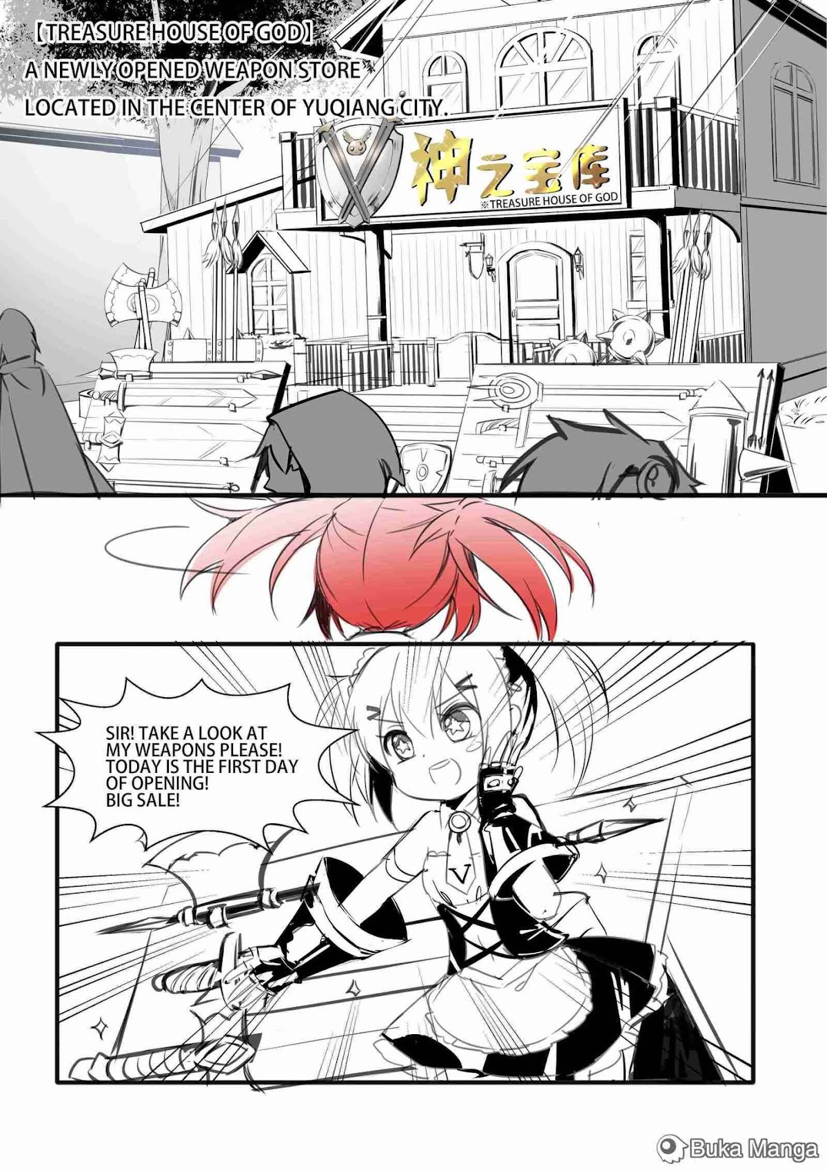 Treasure House Of God Chapter 1 page 3 - Chapter 1: Treasure House of God Opens! (I)