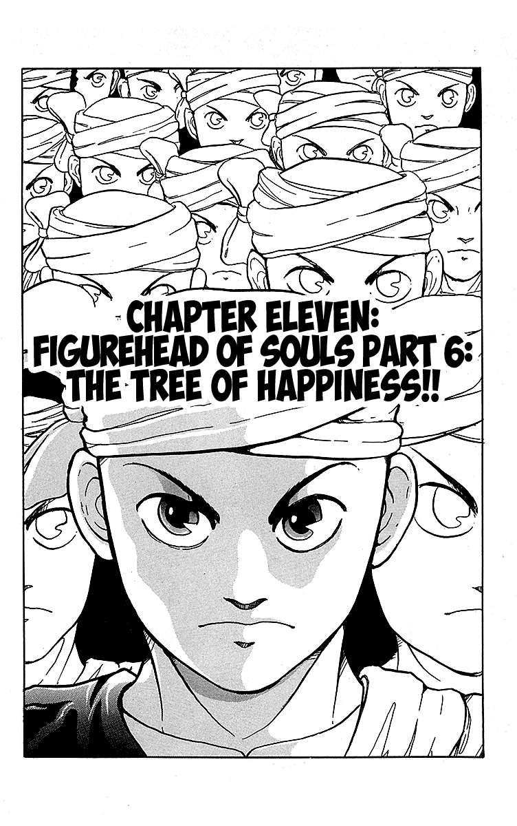 Treasure Hunter Jubei Chapter 11 page 2 - Chapter 11: Figurehead of Souls Part 6: The Tree of Happiness!!