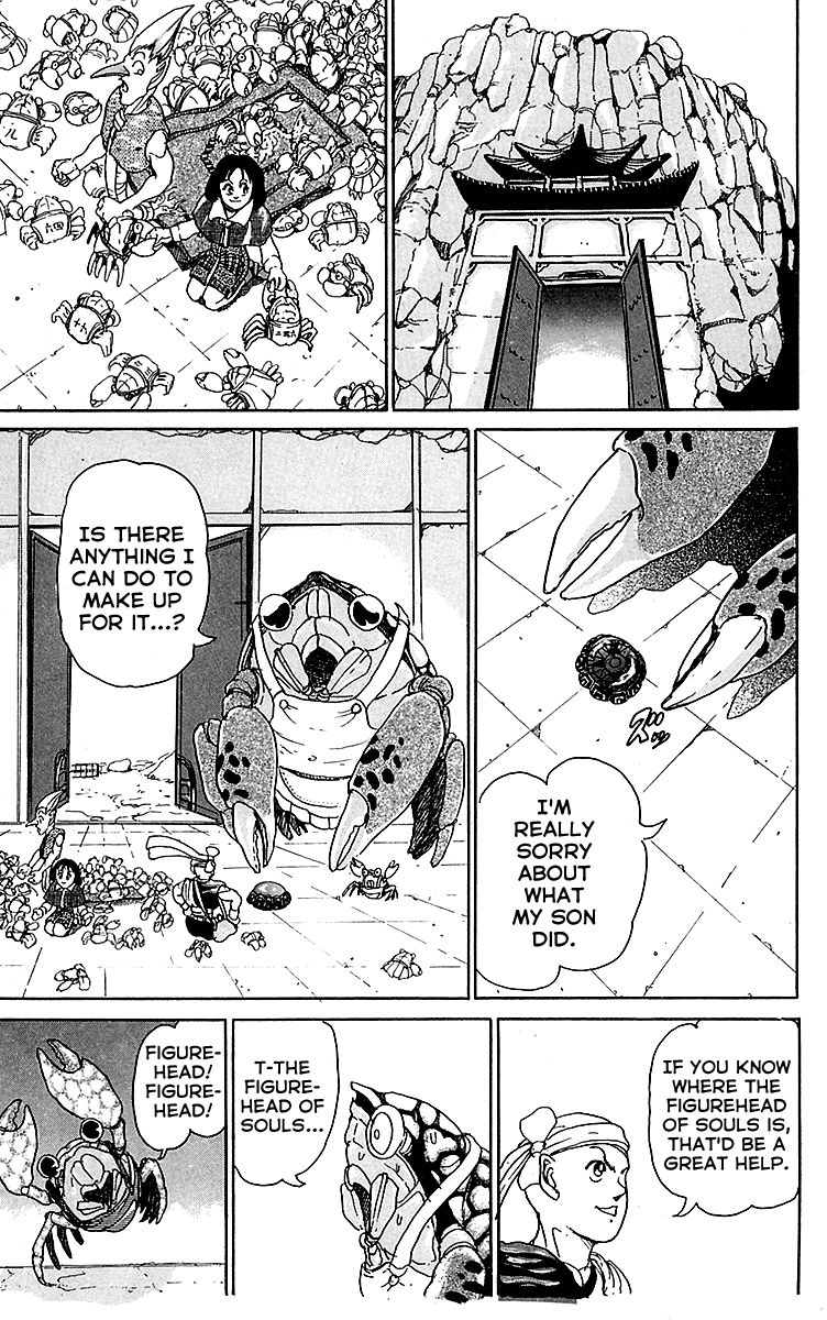 Treasure Hunter Jubei Chapter 12 page 19 - Chapter 12: Figurehead of Souls Part 7: Crabby Thief!!