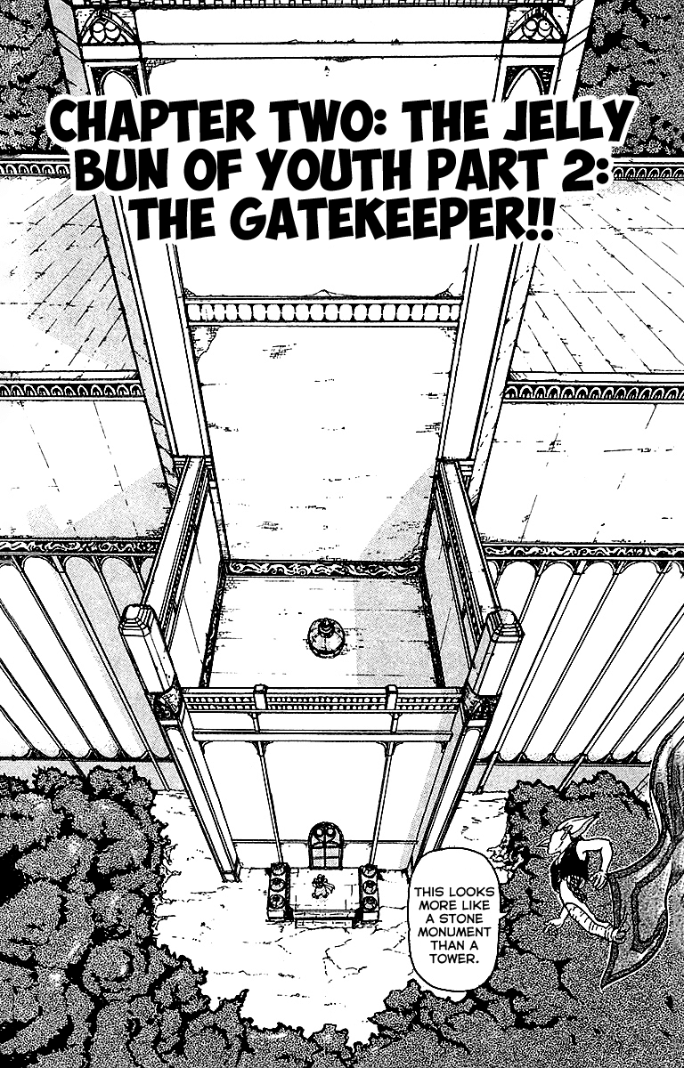 Treasure Hunter Jubei Chapter 2 page 2 - Chapter 2: Jelly Bun of Youth - Part 02: The Gatekeeper!!
