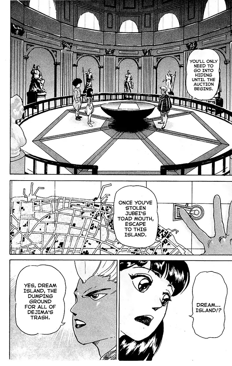 Treasure Hunter Jubei Chapter 23 page 2 - Chapter 23: The Dejima Auction Market Part 06: The Infiltration of Dream Island