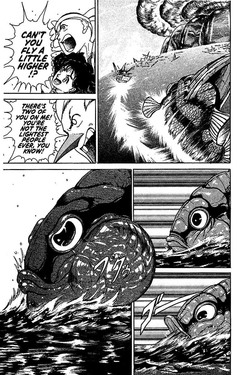 Treasure Hunter Jubei Chapter 7 page 15 - Chapter 7: Figurehead of Souls Part 2: Beware of the Pistol Fish!
