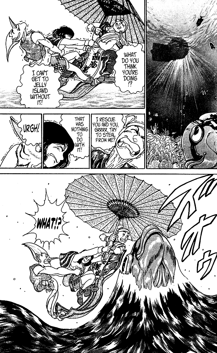 Treasure Hunter Jubei Chapter 7 page 23 - Chapter 7: Figurehead of Souls Part 2: Beware of the Pistol Fish!