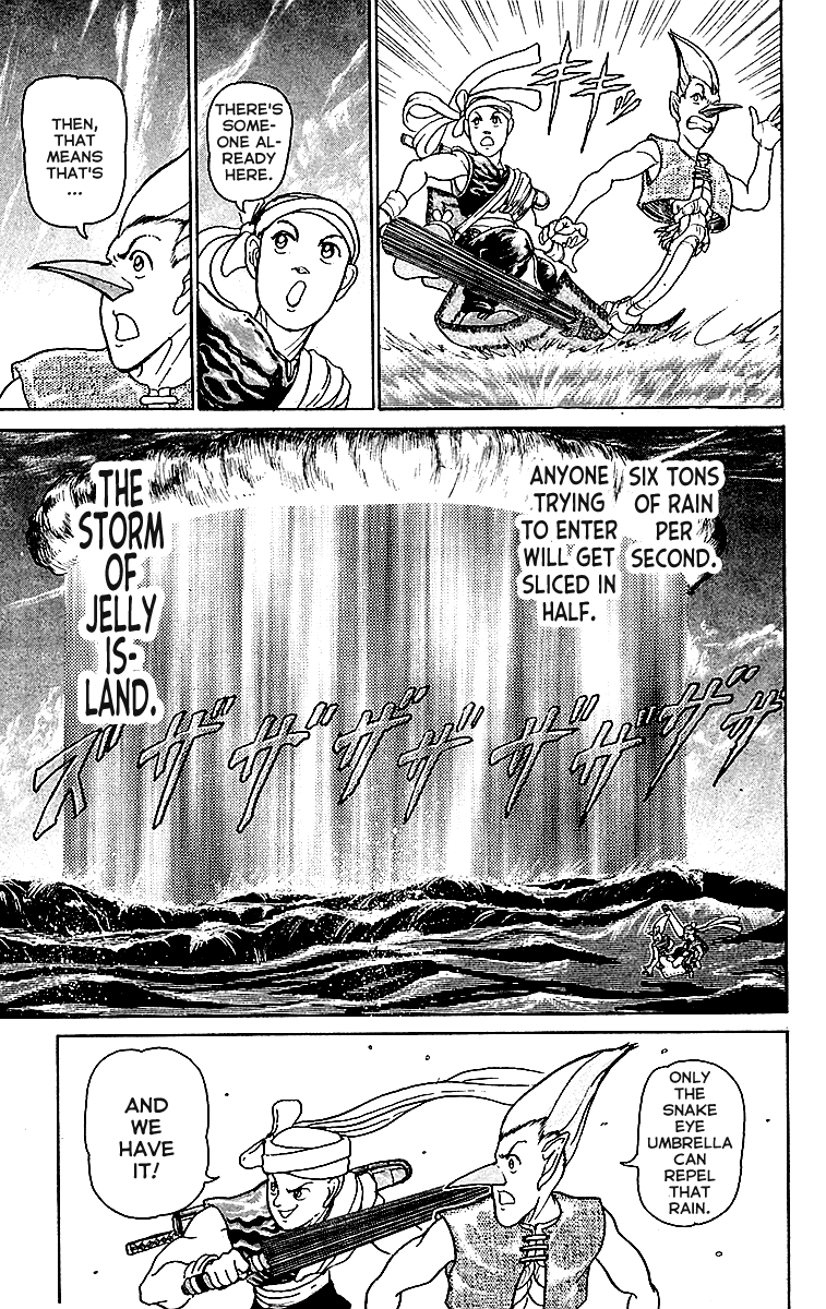 Treasure Hunter Jubei Chapter 7 page 9 - Chapter 7: Figurehead of Souls Part 2: Beware of the Pistol Fish!