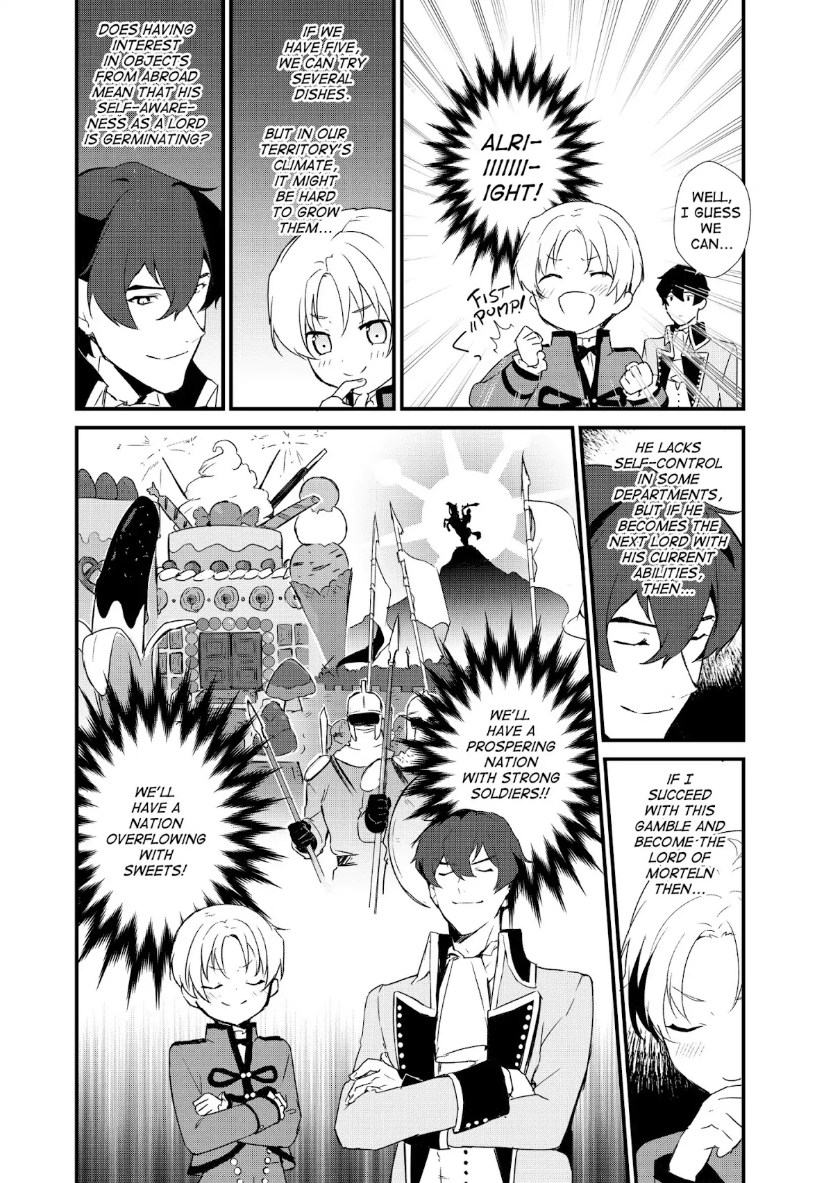 Treat of Reincarnation: The Advent of the Almighty Pastry Chef Chapter 1 page 34 - Chapter 1: His Dream of a Kingdom of Sweets
