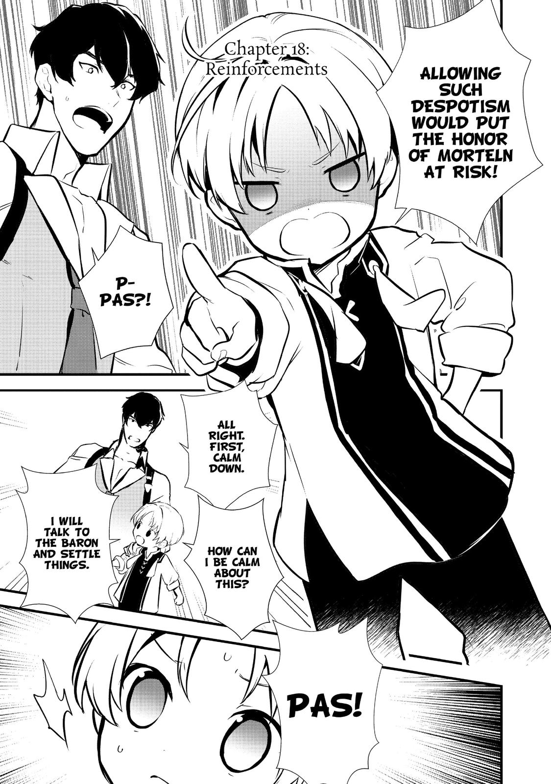 Treat of Reincarnation: The Advent of the Almighty Pastry Chef Chapter 18 page 1 - Chapter 18