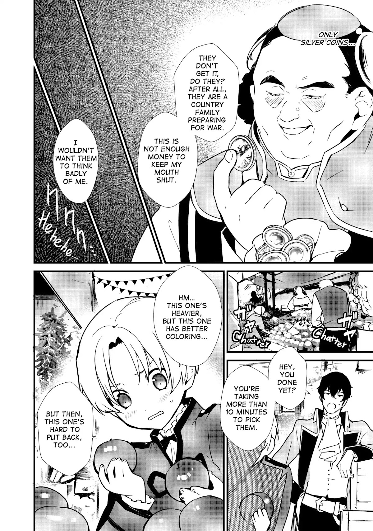 Treat of Reincarnation: The Advent of the Almighty Pastry Chef Chapter 2 page 8 - Chapter 2: The Bandit Attack