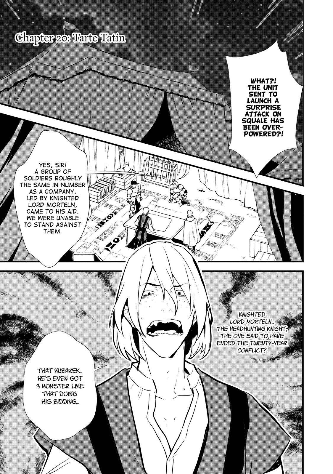 Treat of Reincarnation: The Advent of the Almighty Pastry Chef Chapter 20 page 1 - Chapter 20