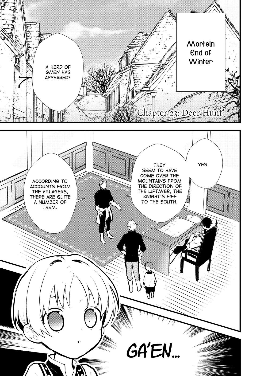 Treat of Reincarnation: The Advent of the Almighty Pastry Chef Chapter 23 page 1 - Chapter 23