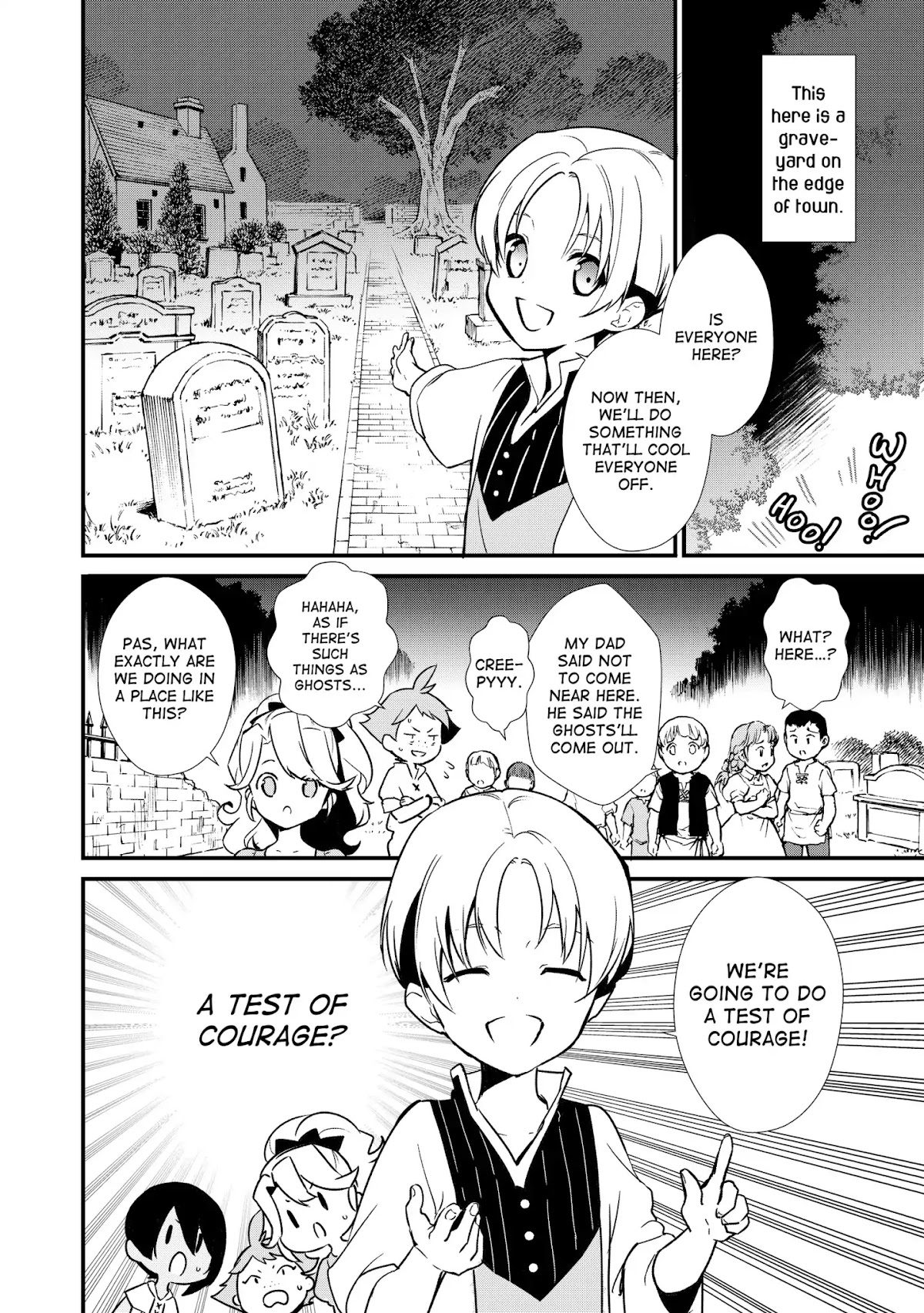 Treat of Reincarnation: The Advent of the Almighty Pastry Chef Chapter 5.5 page 2 - Vol.1 Side Story: A Test of Courage