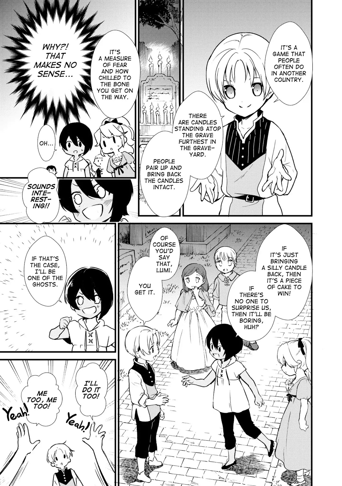Treat of Reincarnation: The Advent of the Almighty Pastry Chef Chapter 5.5 page 3 - Vol.1 Side Story: A Test of Courage