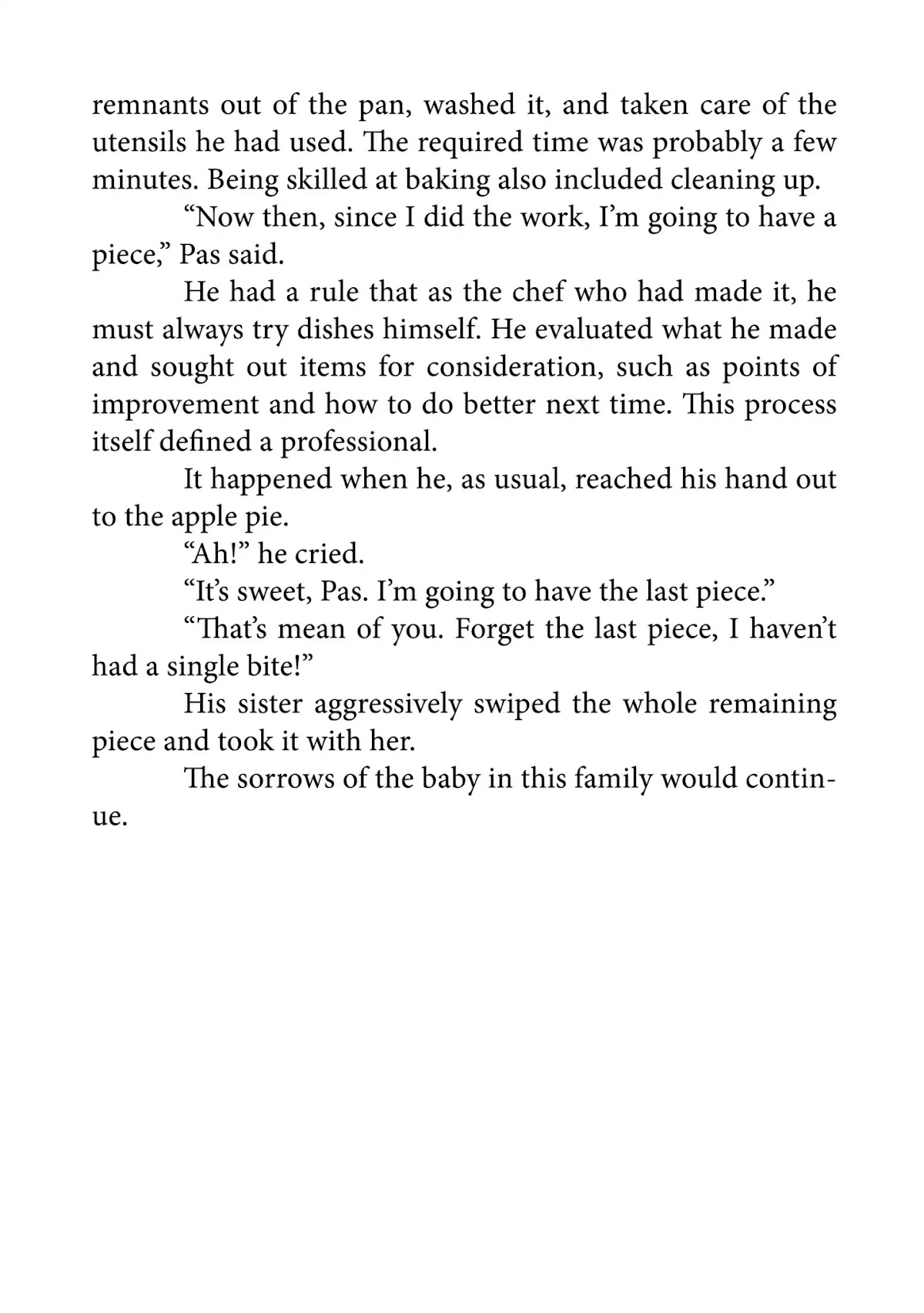 Treat of Reincarnation: The Advent of the Almighty Pastry Chef Chapter 5.6 page 10 - Vol.1 A New Short Story: Afterwards