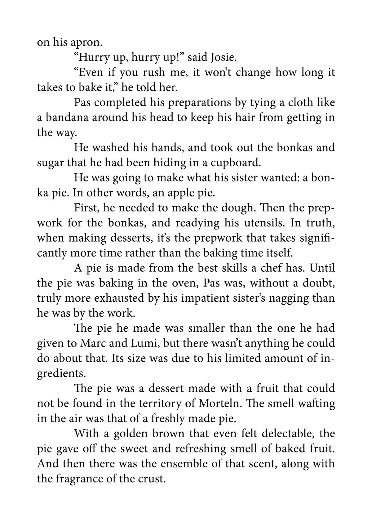 Treat of Reincarnation: The Advent of the Almighty Pastry Chef Chapter 5.6 page 8 - Vol.1 A New Short Story: Afterwards