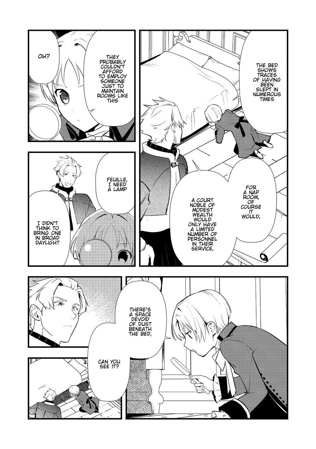 Treat of Reincarnation: The Advent of the Almighty Pastry Chef Chapter 61 page 5 - Chapter 61: The Young Detective's Deduction
