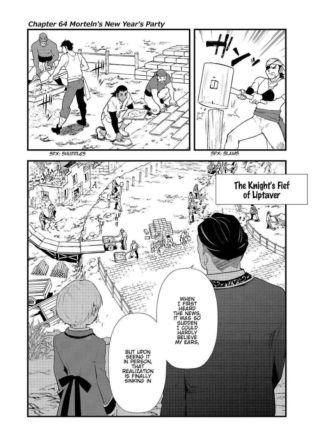 Treat of Reincarnation: The Advent of the Almighty Pastry Chef Chapter 64 page 2 - Chapter 64: Morteln's New Year's Party