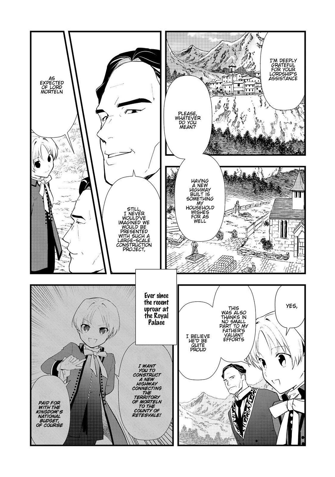 Treat of Reincarnation: The Advent of the Almighty Pastry Chef Chapter 64 page 3 - Chapter 64: Morteln's New Year's Party