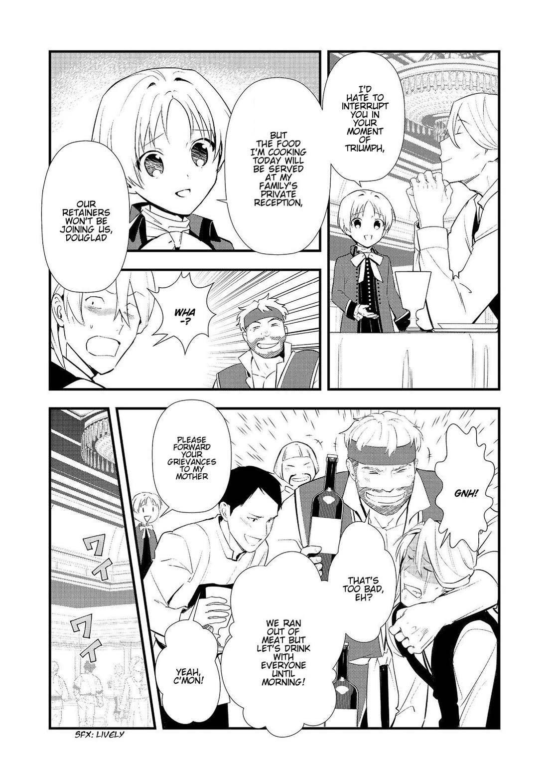 Treat of Reincarnation: The Advent of the Almighty Pastry Chef Chapter 64 page 34 - Chapter 64: Morteln's New Year's Party