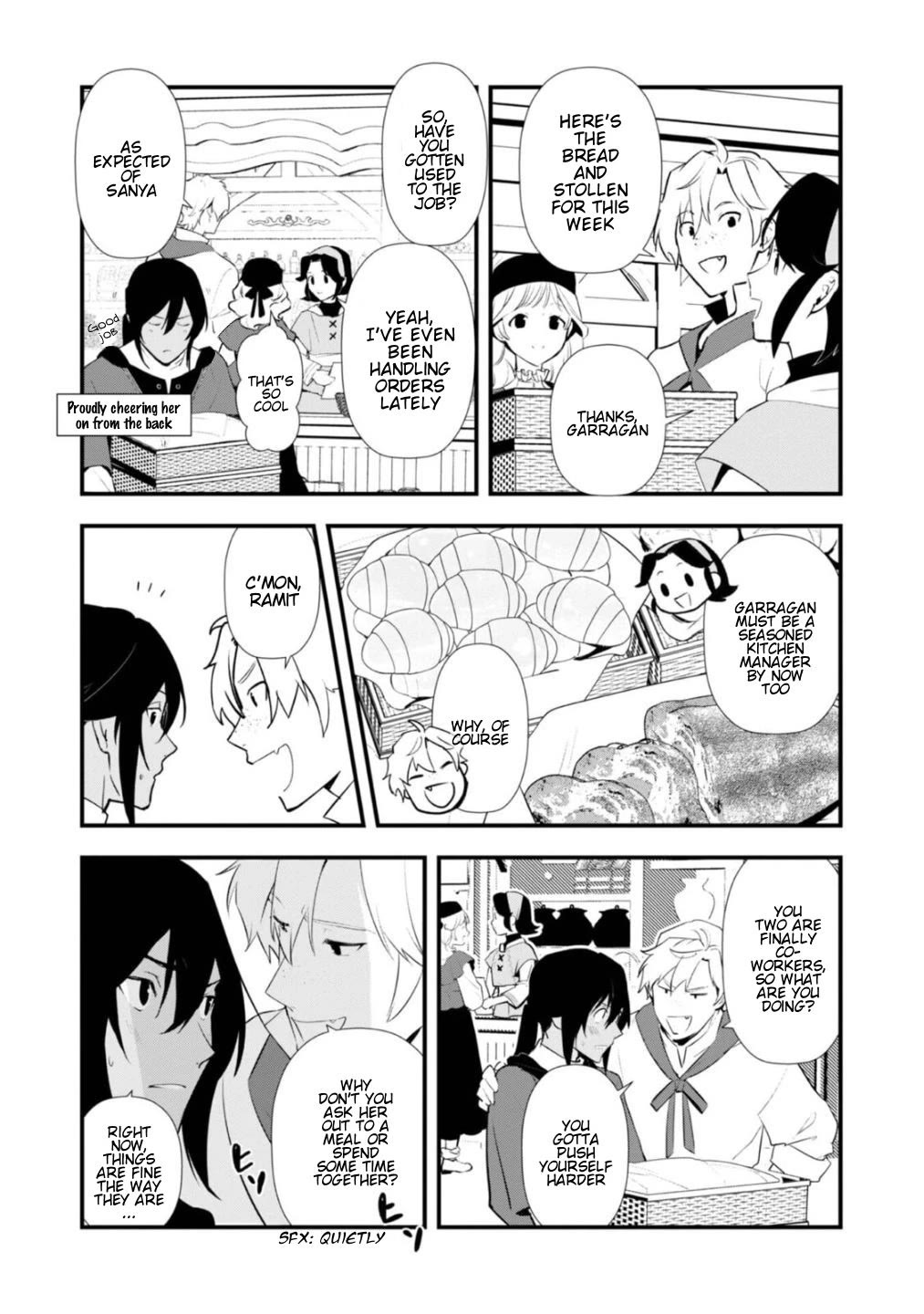 Treat of Reincarnation: The Advent of the Almighty Pastry Chef Chapter 65.5 page 3 - Chapter 65.5: Hang in There, Ramit