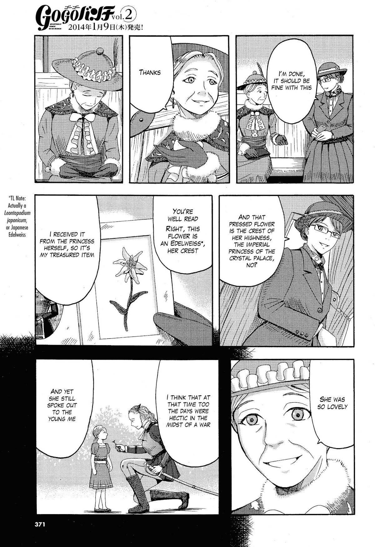 Trench Flowers Chapter 1.2 page 17 - Chapter 1v2 : Below the Edelweiss Crest