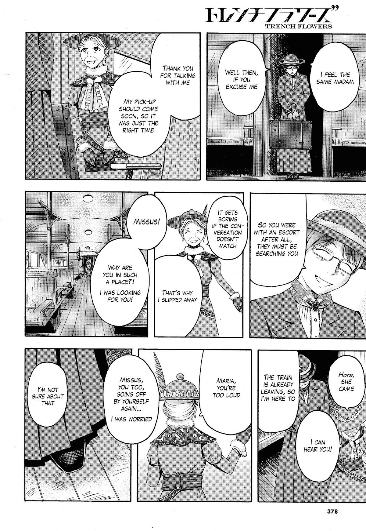 Trench Flowers Chapter 1.2 page 23 - Chapter 1v2 : Below the Edelweiss Crest