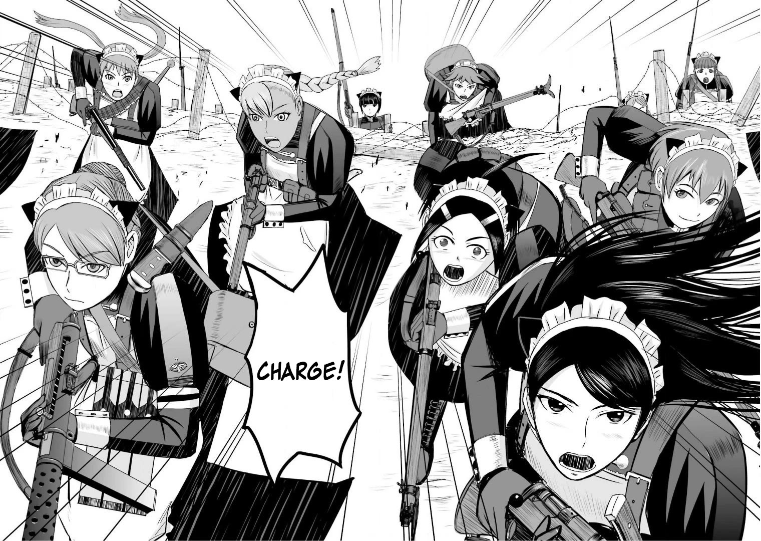 Trench Flowers Chapter 18 page 13 - Chapter 18: Battle Maidens